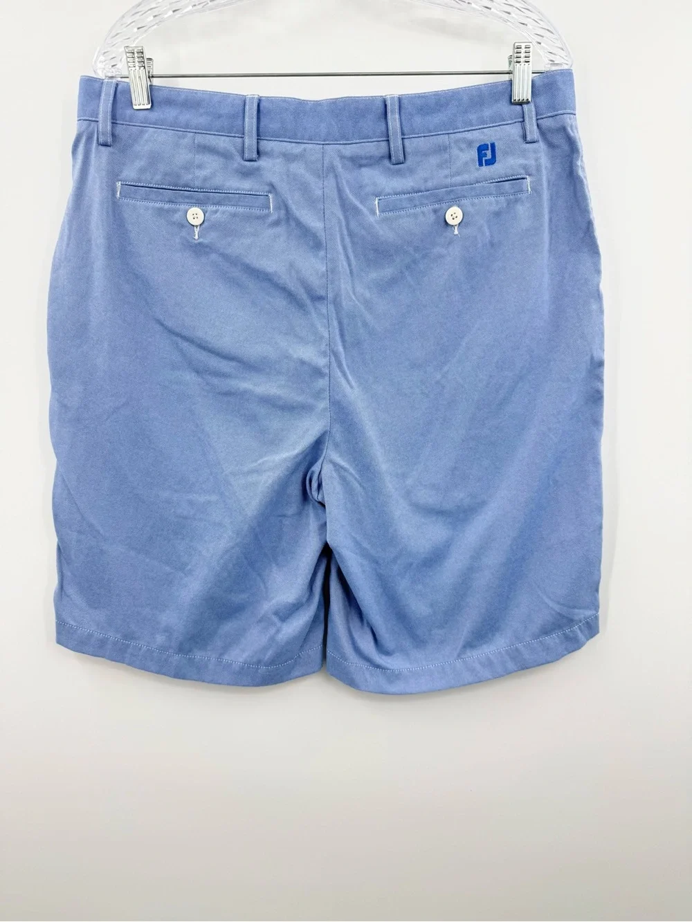 FootJoy FJ Men's Light Blue Lightweight Golf Shorts Size 36